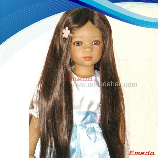 human hair doll wig-7